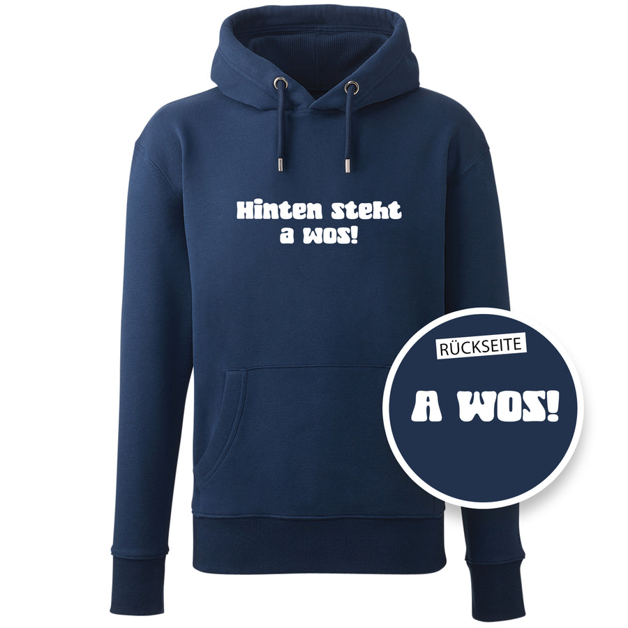 Hoodie "A Wos!" (mit Rückenprint)