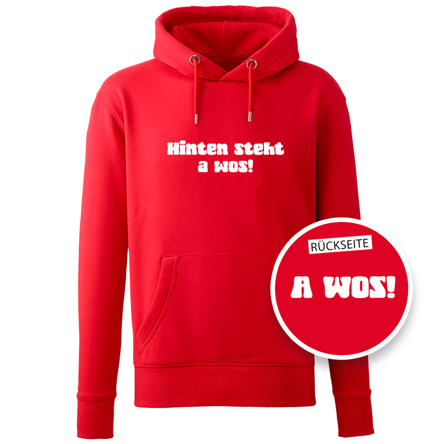 Hoodie "A Wos!" (mit Rückenprint)