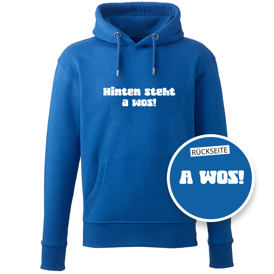 Hoodie "A Wos!" (mit Rückenprint)