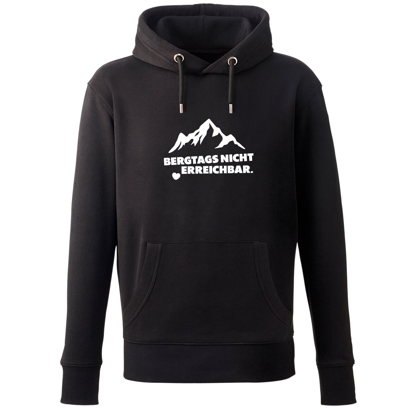 Hoodie "Bergtags nicht erreichbar"