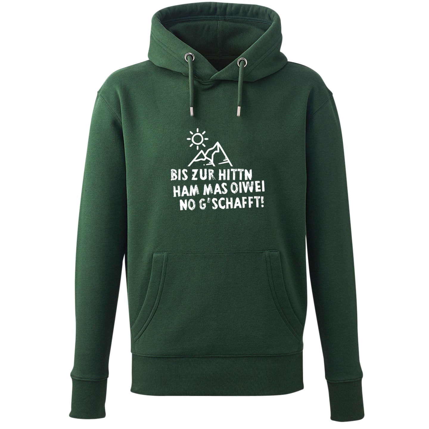 Hoodie "Bis zur Hittn" - meinherzschlag.de