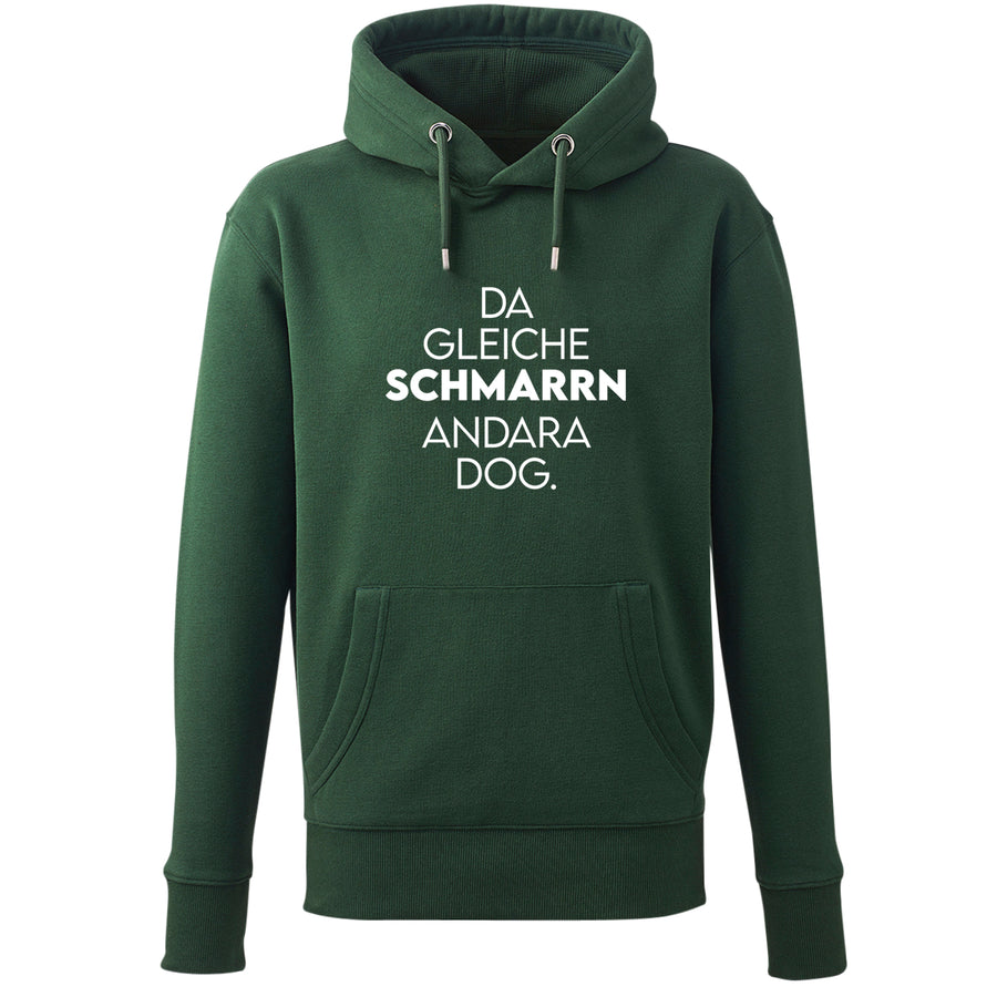 Hoodie "Da gleiche Schmarrn" - meinherzschlag.de
