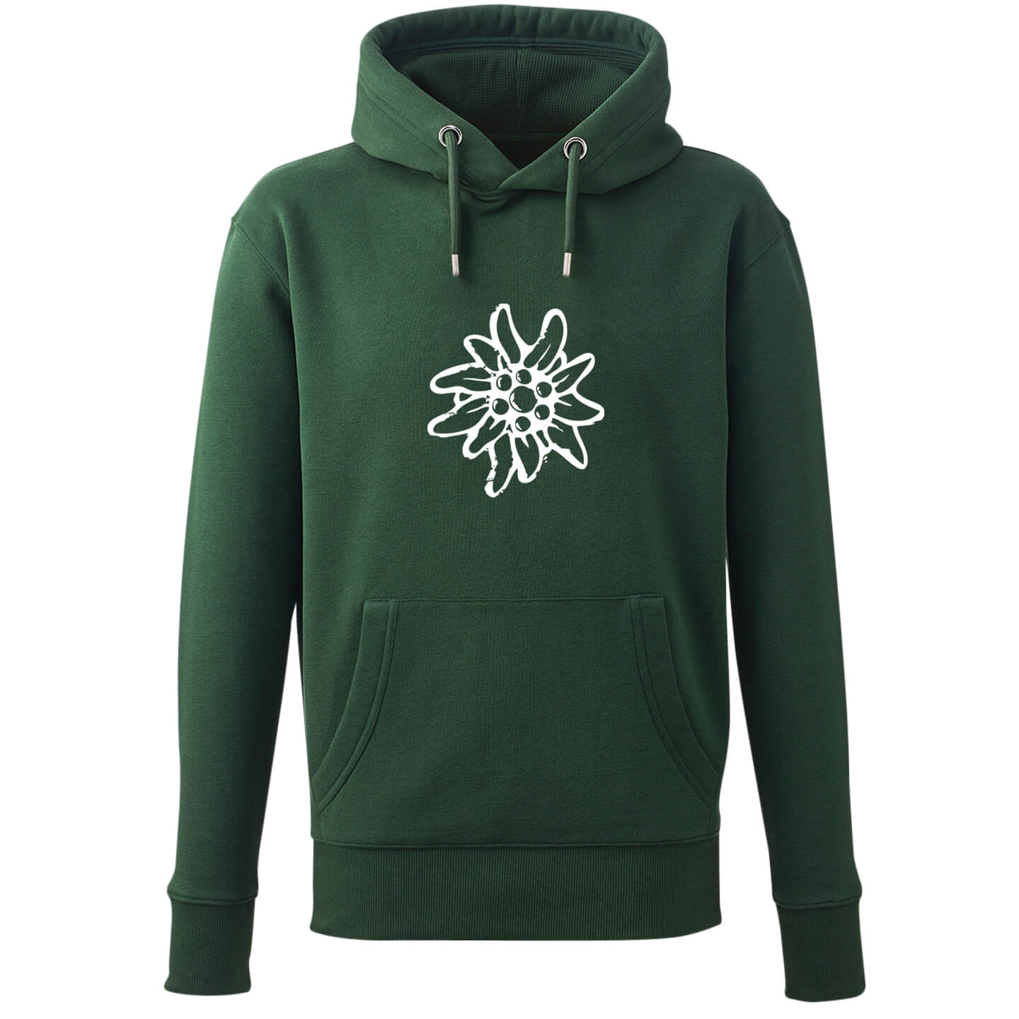 hoodie-edelweiss-gruen