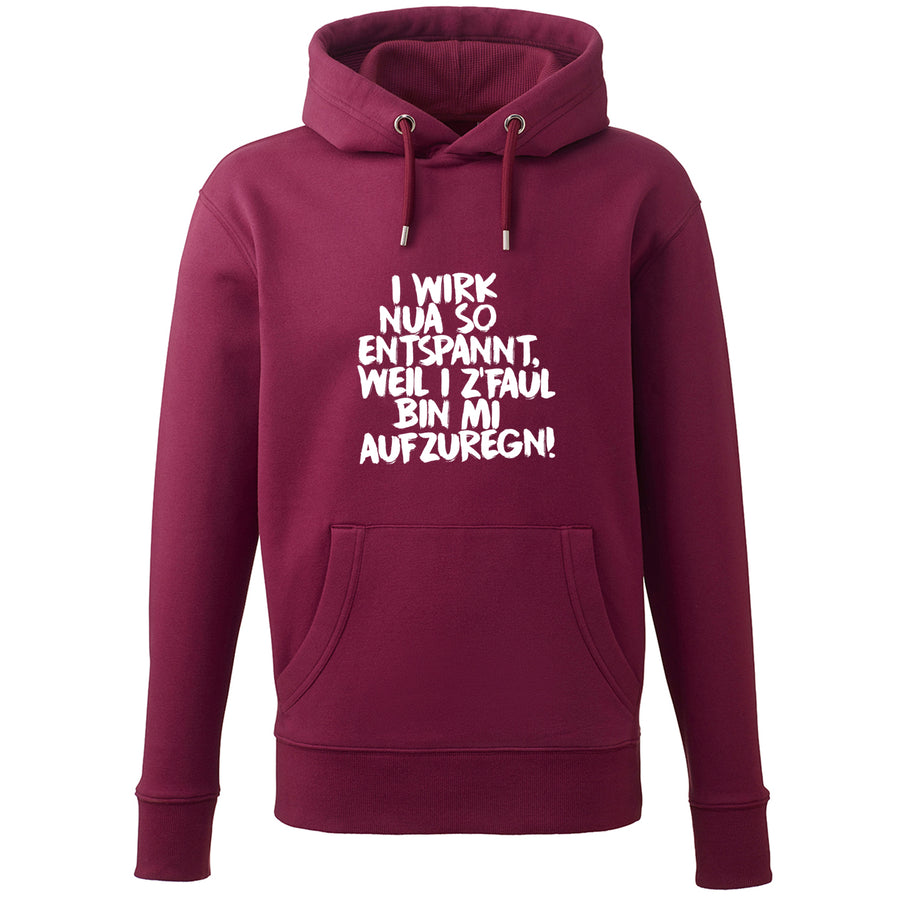 Hoodie "Entspannt" - meinherzschlag.de