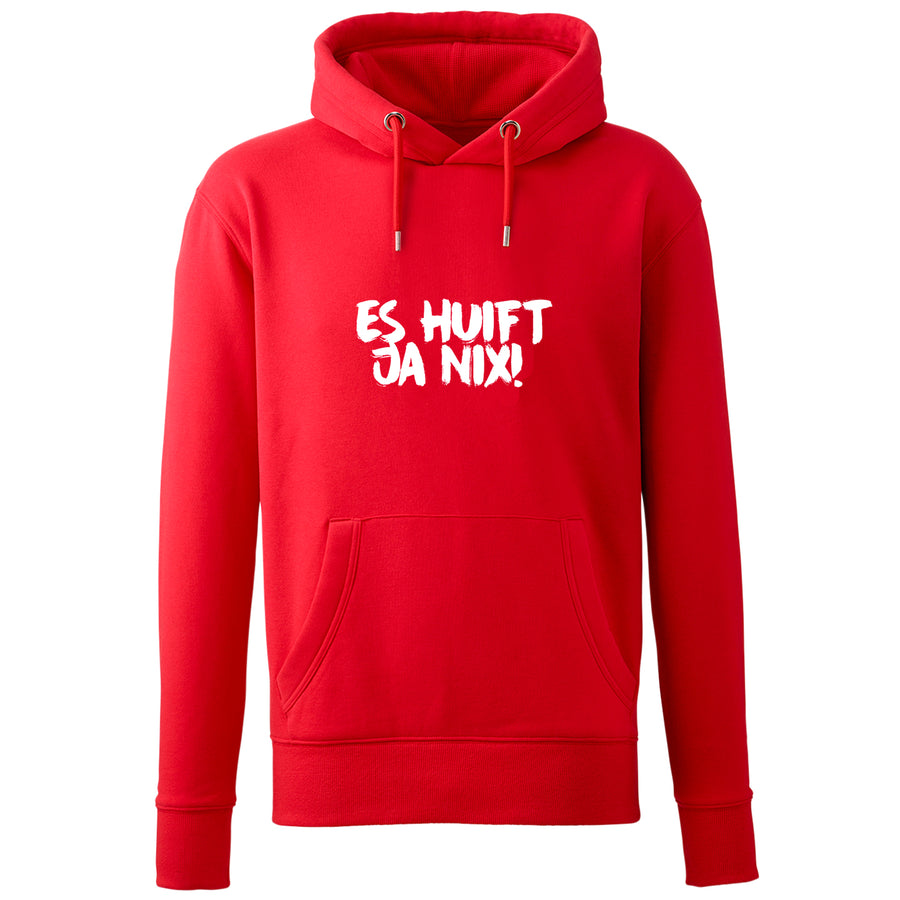 Hoodie "Es huift ja nix!" - meinherzschlag.de