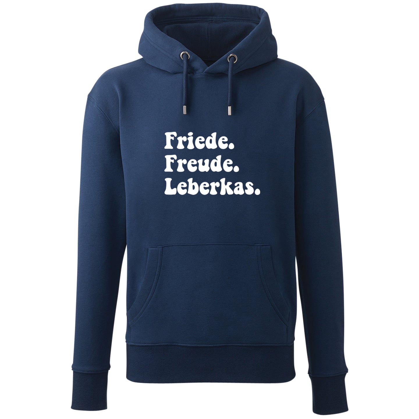 hoodie-friede-freude-leberkas-navy