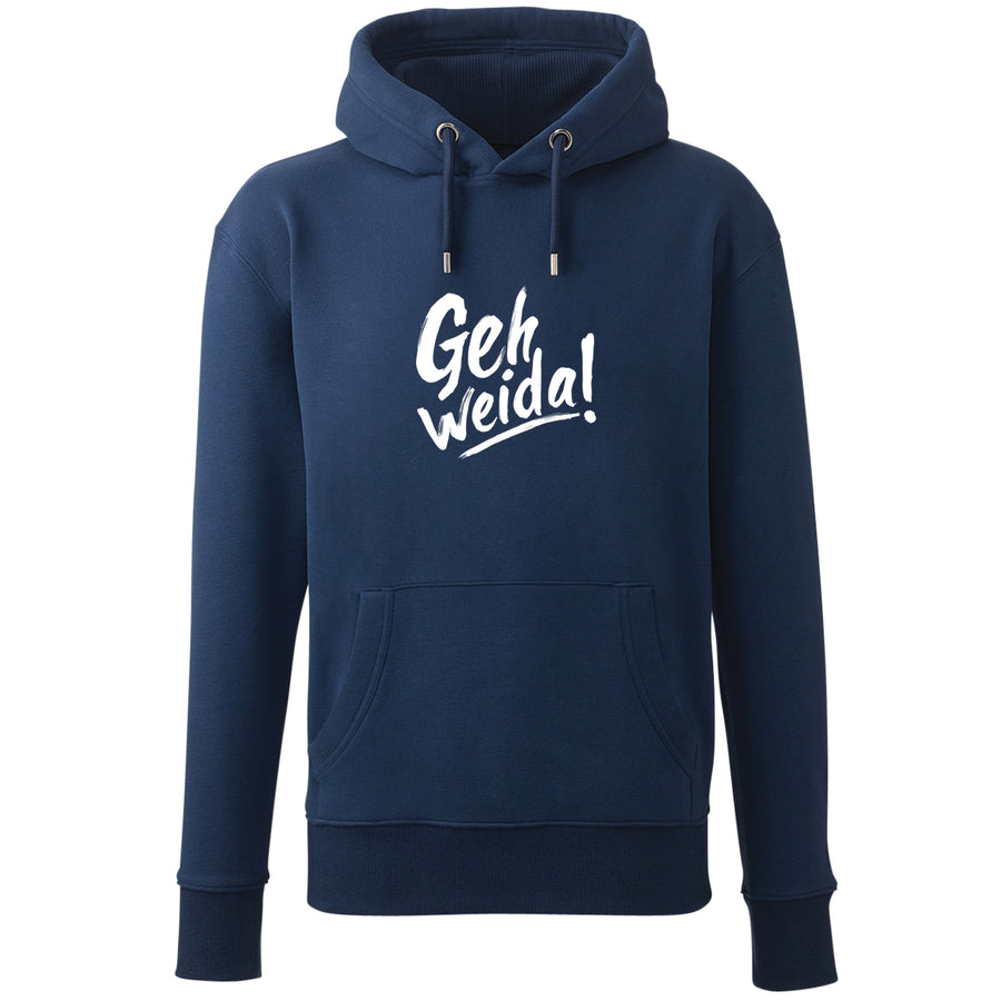 Hoodie "Geh weida!" - meinherzschlag.de