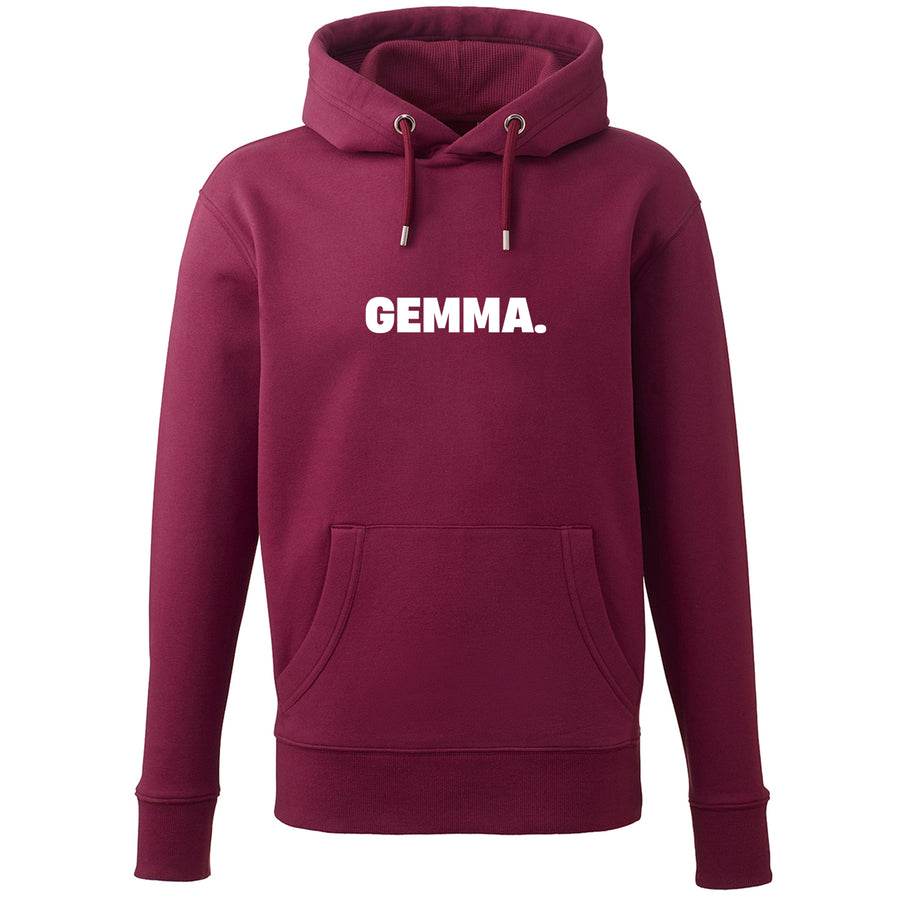 Hoodie "GEMMA." von meinherzschlag – Produktbild 3 von 7.