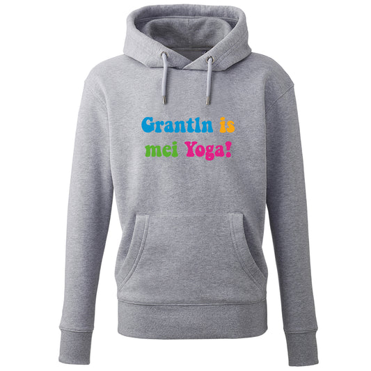 Hoodie "Grantln is mei Yoga!" - meinherzschlag.de
