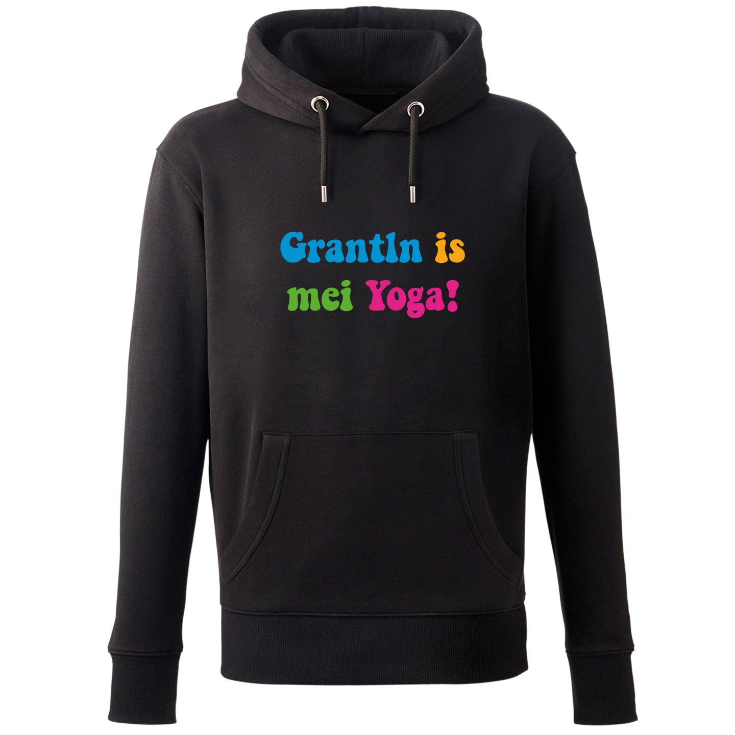 Hoodie "Grantln is mei Yoga!" - meinherzschlag.de