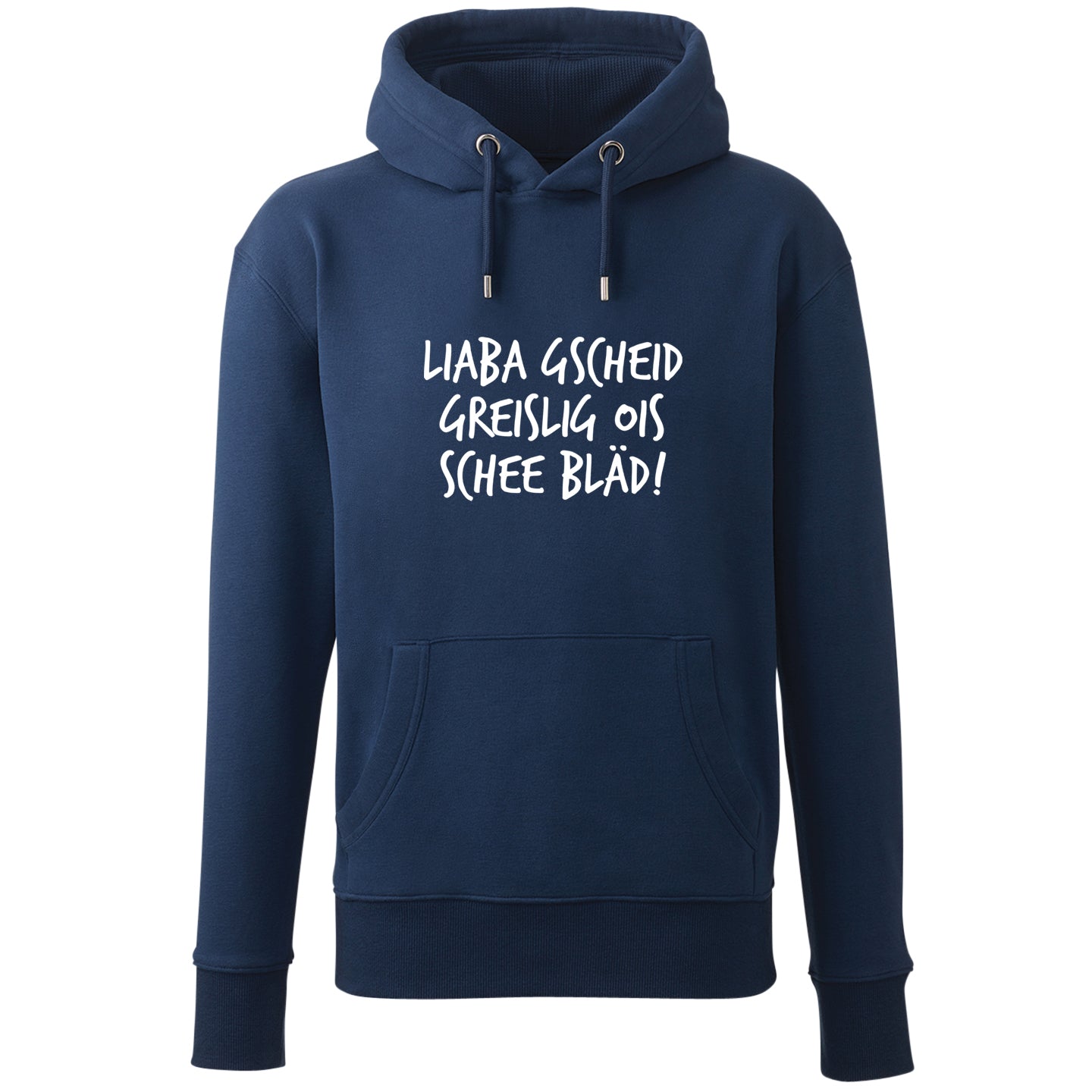 Hoodie "Gscheid greislig" - meinherzschlag.de