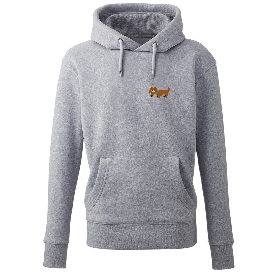 Hoodie "Kloana Dackel" - meinherzschlag.de