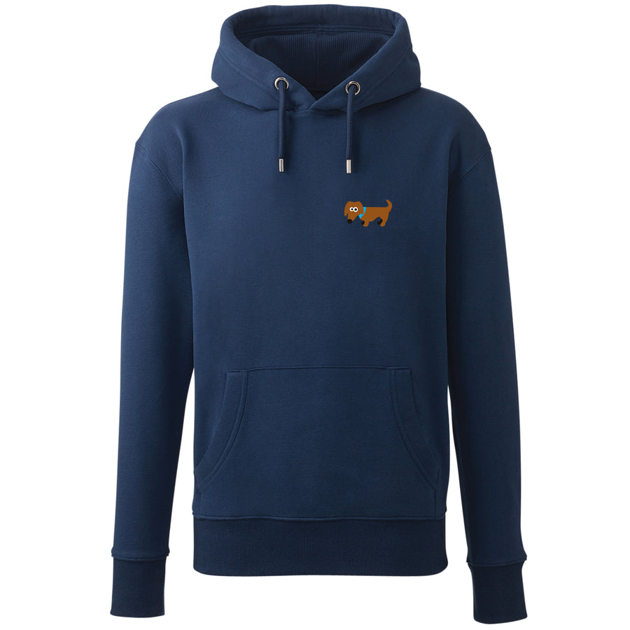 Hoodie "Kloana Dackel" - meinherzschlag.de