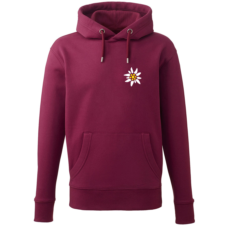 Hoodie "Kloans Edelweiß" - meinherzschlag.de