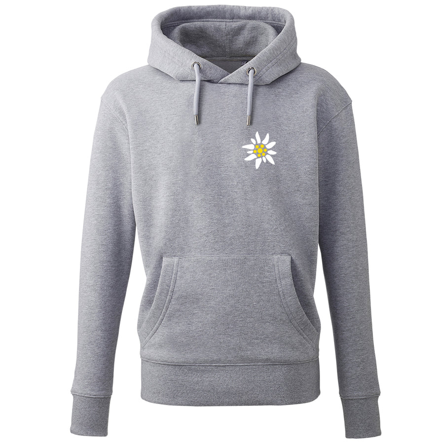Hoodie "Kloans Edelweiß" - meinherzschlag.de