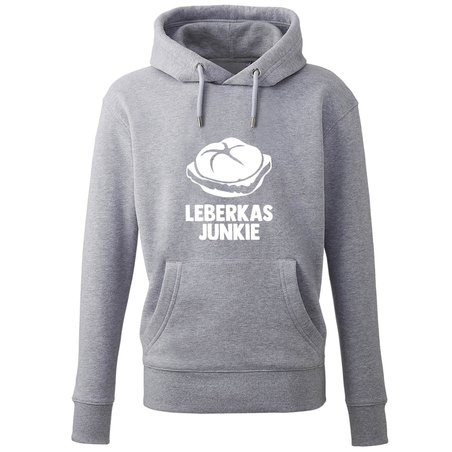 Hoodie "Leberkasjunkie" - meinherzschlag.de