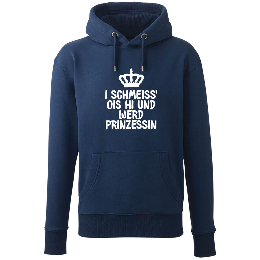 Hoodie "Prinzessin" - meinherzschlag.de
