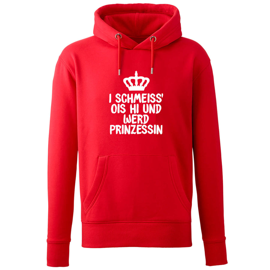 Hoodie "Prinzessin" - meinherzschlag.de