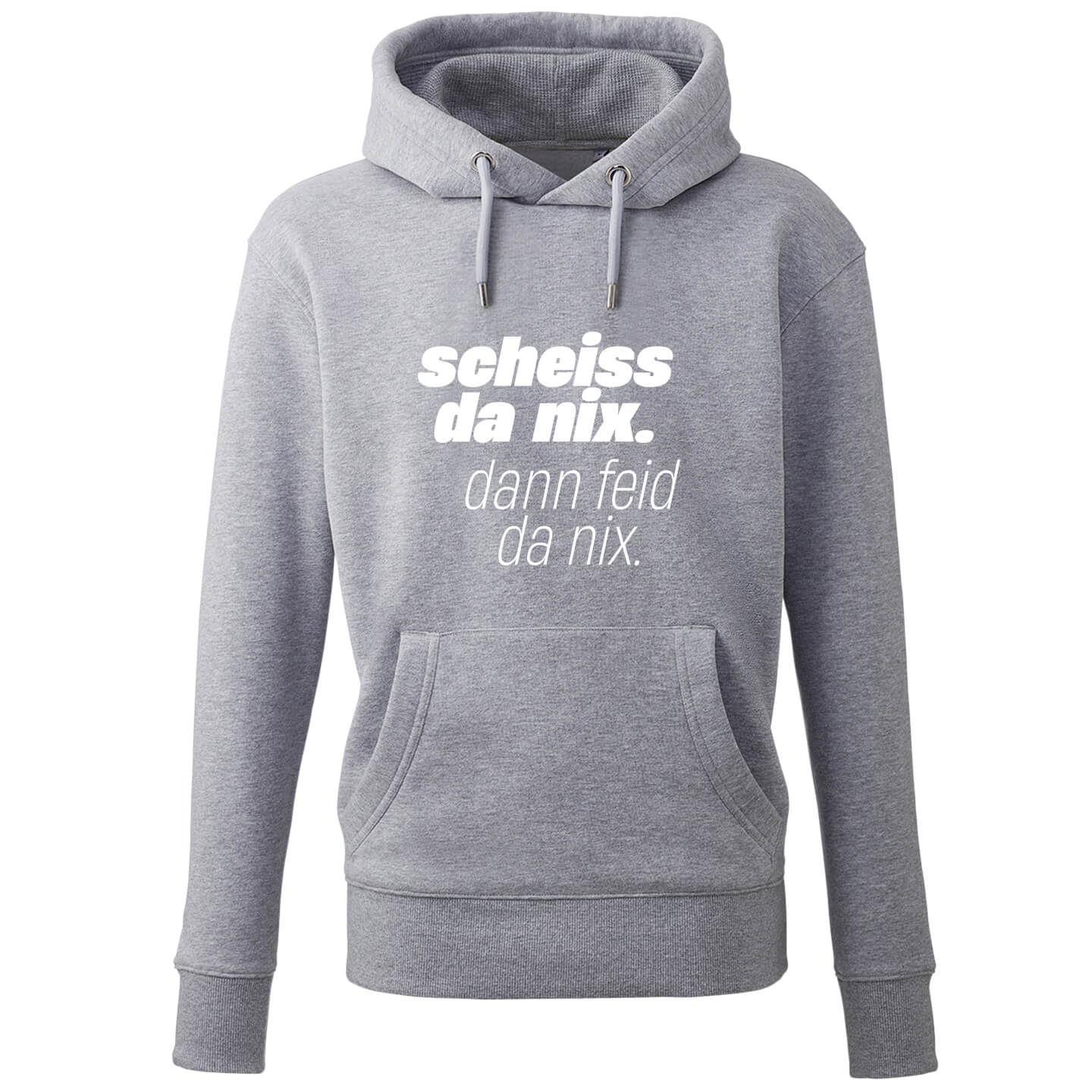 hoodie-scheiss-da-nix-grauKXWh3ZkPS9OJb