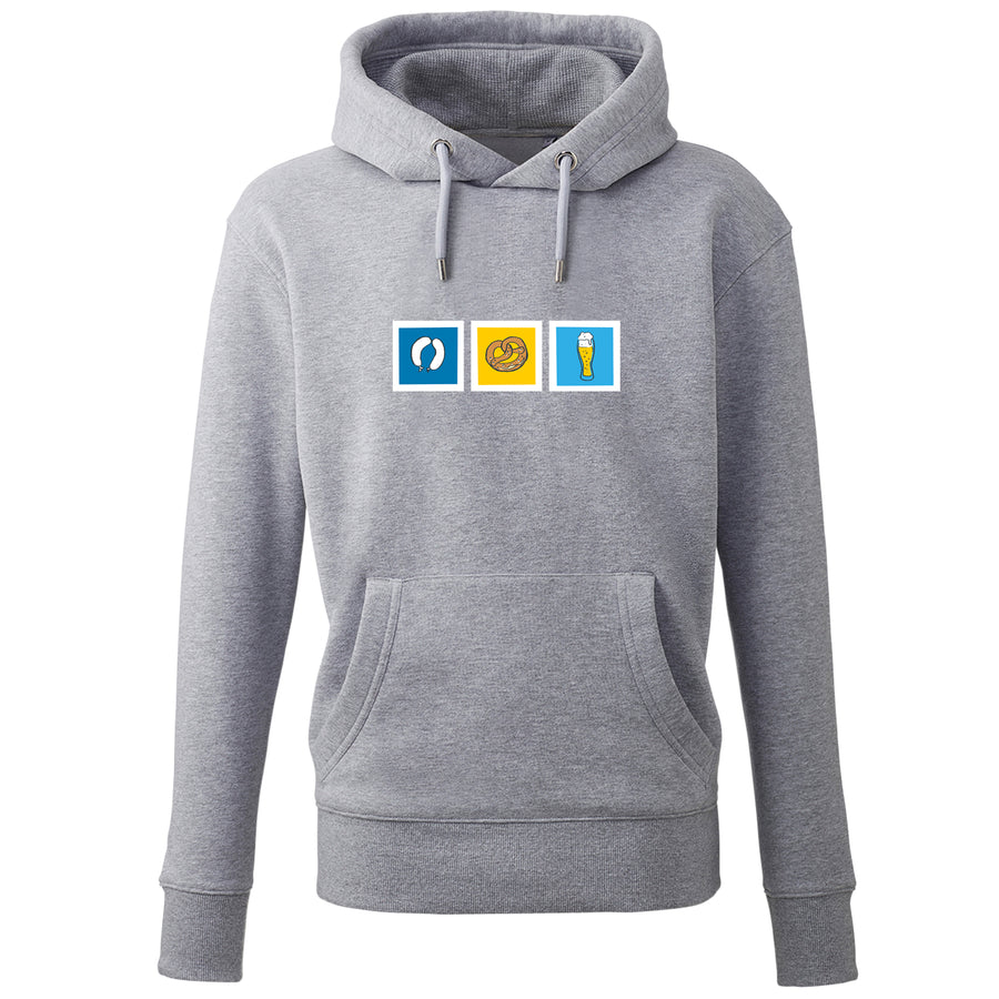 Hoodie "Weißwurstfrühstück" - meinherzschlag.de