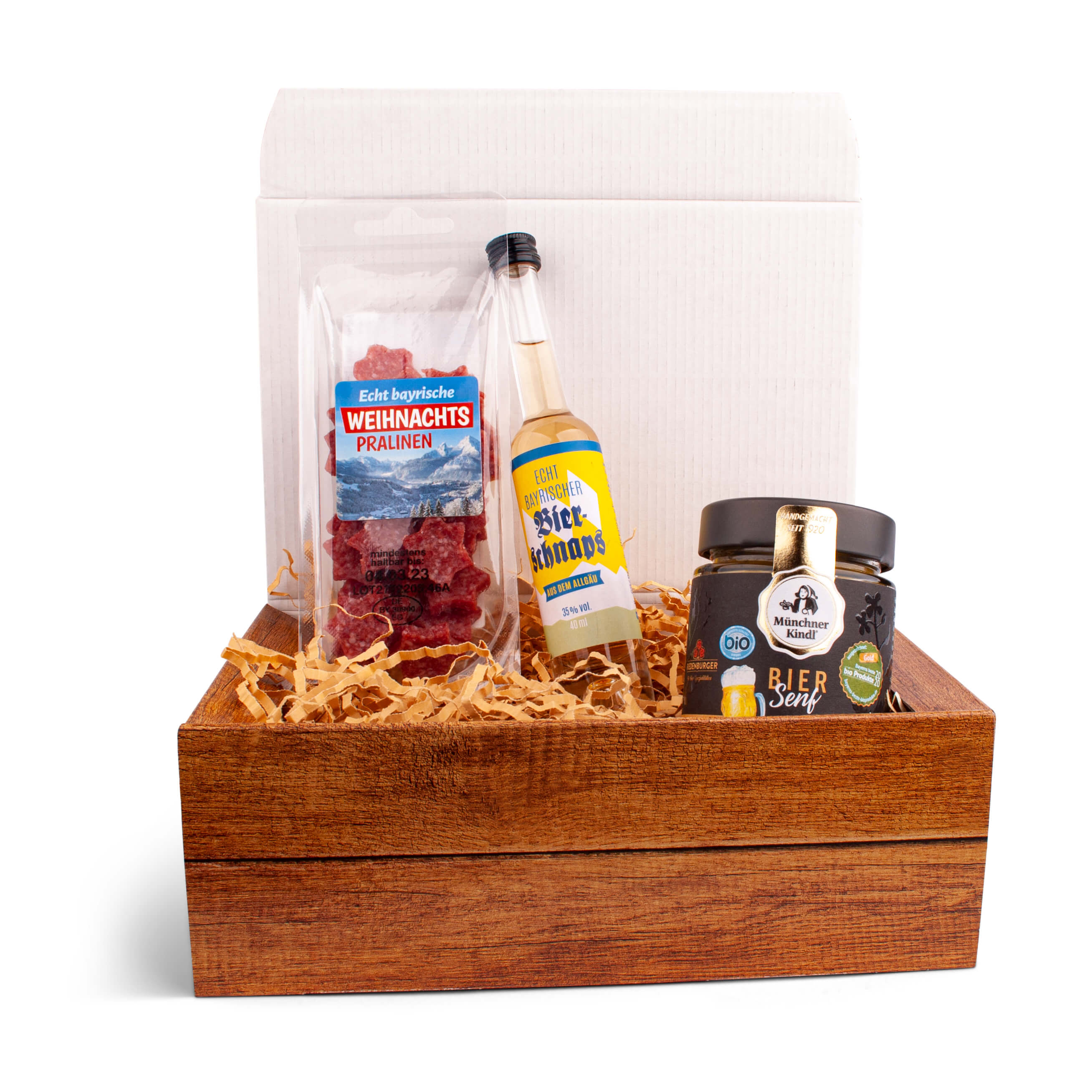 Kleine Geschenkbox "Brotzeit zu Weihnachten"