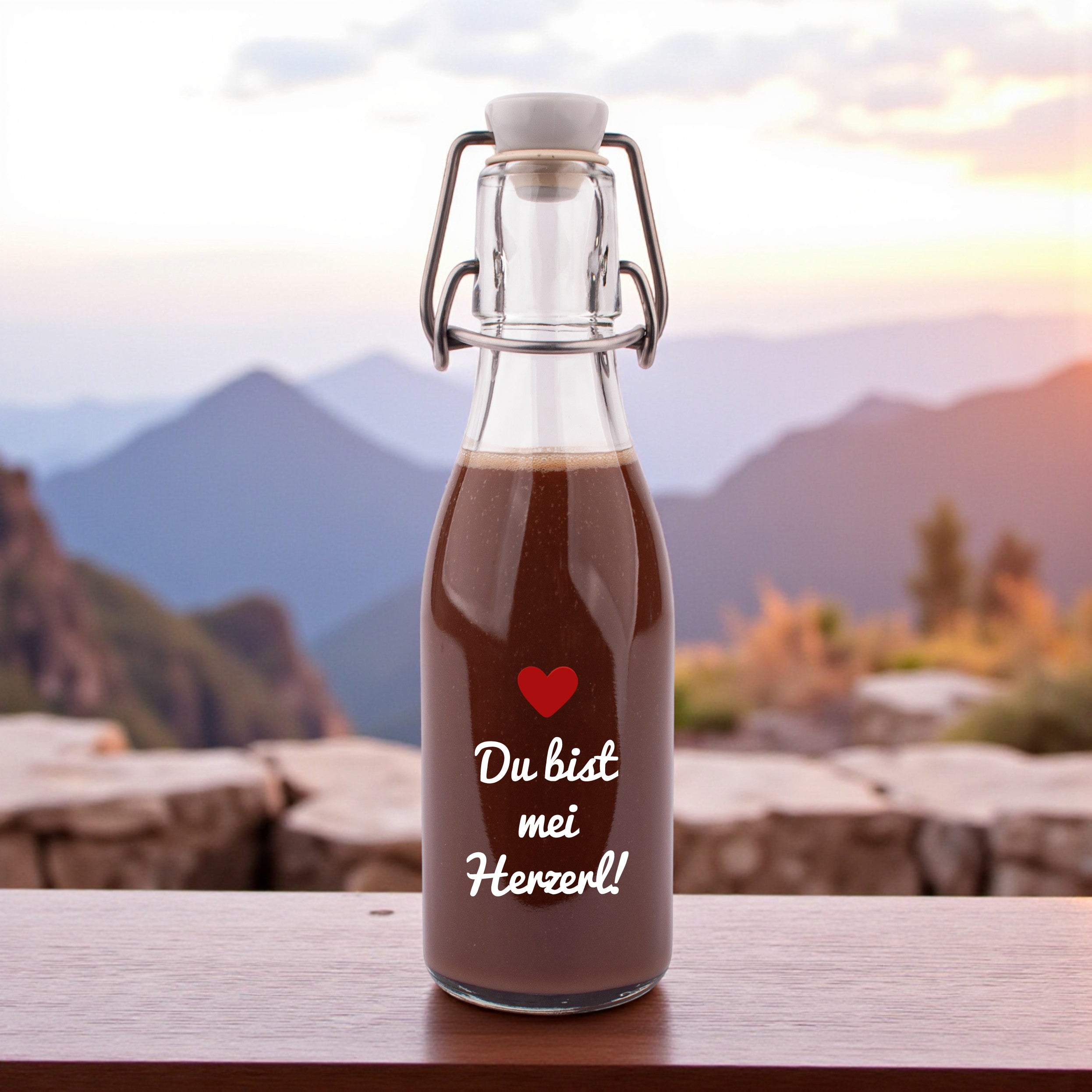 Likör "Du bist mei Herzerl!"