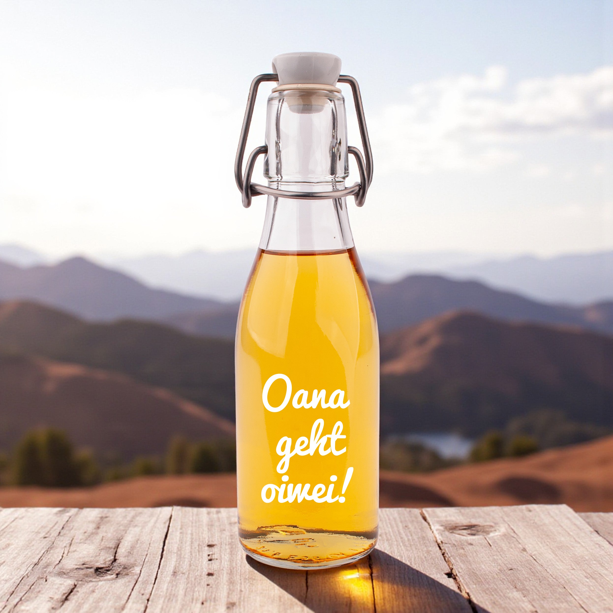 Likör/Schnaps "Oana geht oiwei!"