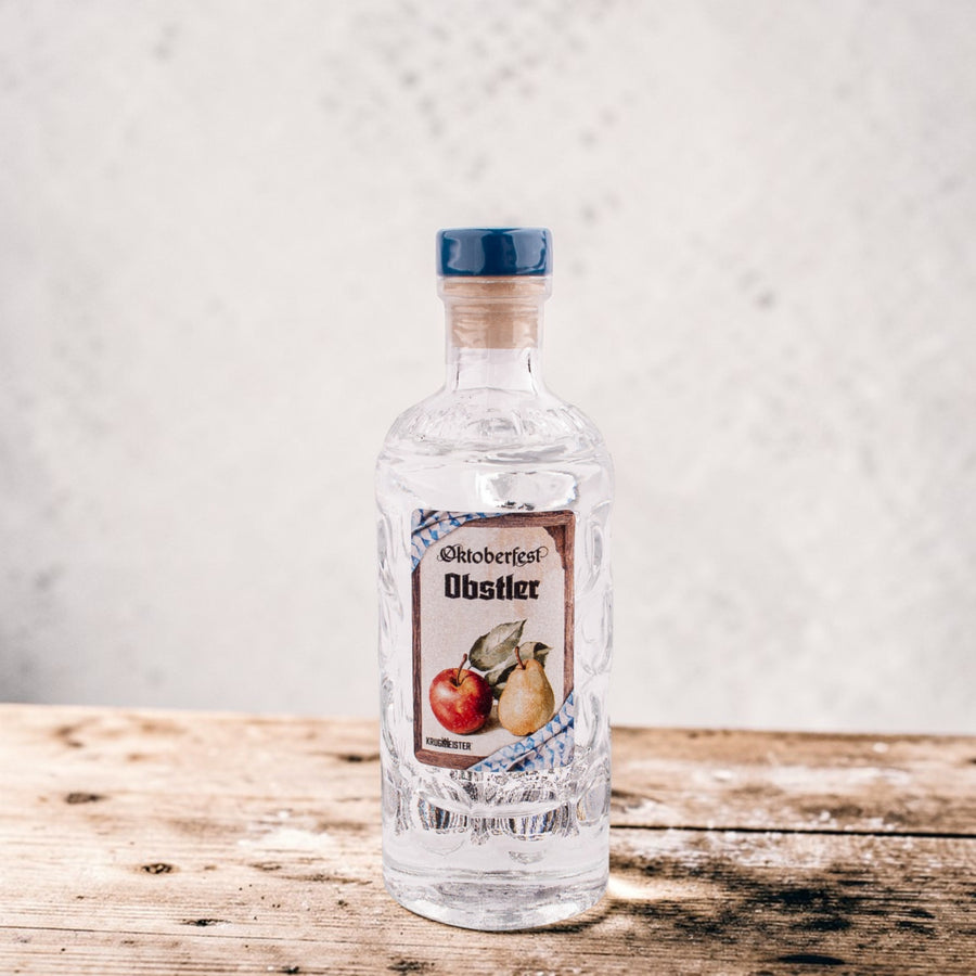 Maßkrug-Schnapserl "Obstler" von meinherzschlag – Produktbild 1 von 2.
