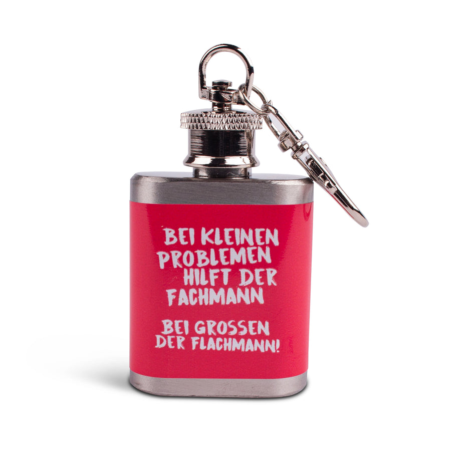 Mini - Flachmann "Fachmann" - meinherzschlag.de
