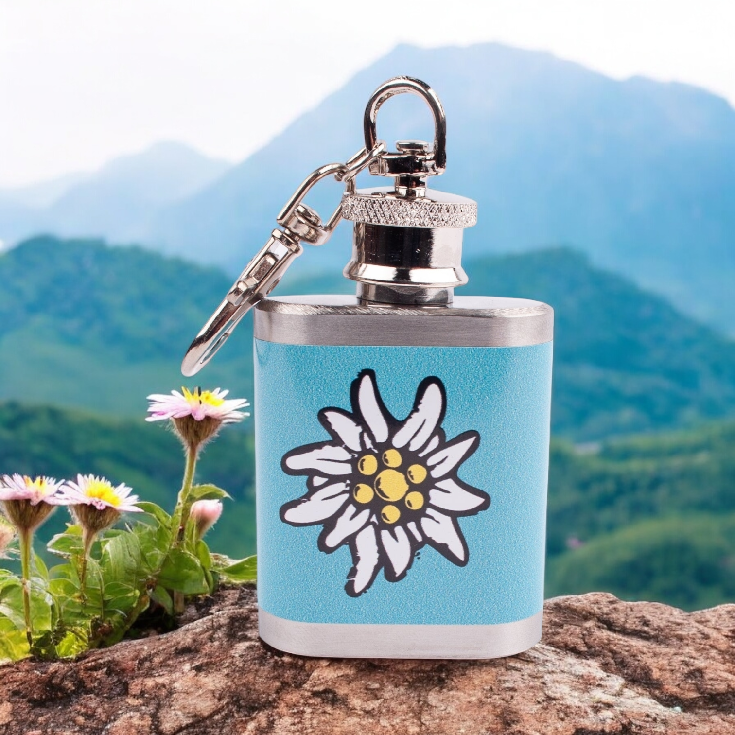 Mini-Flachmann "Edelweiß"