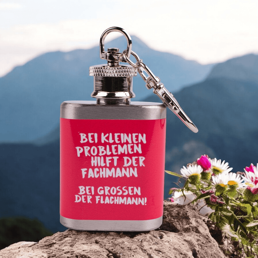 Mini - Flachmann "Fachmann" - meinherzschlag.de