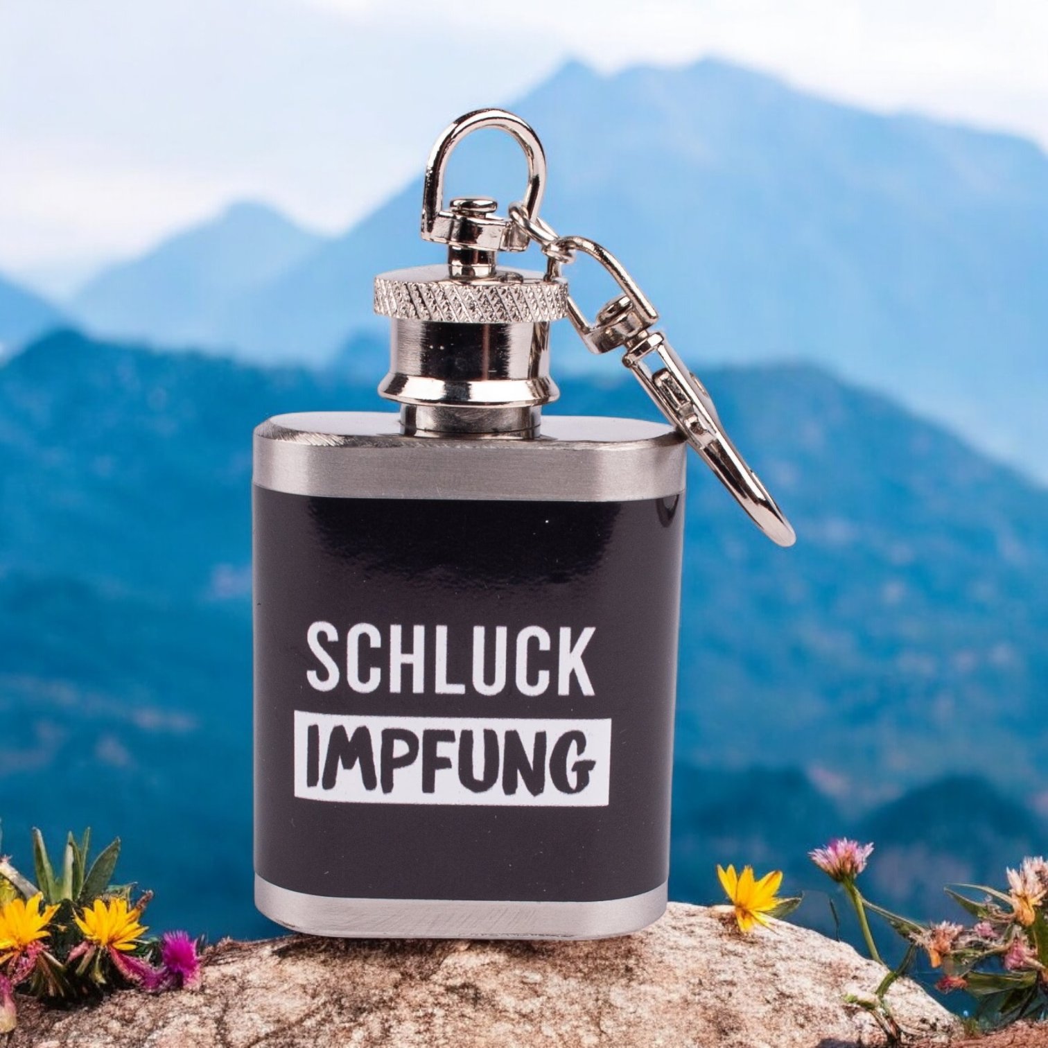 Mini-Flachmann "Schluck Impfung"