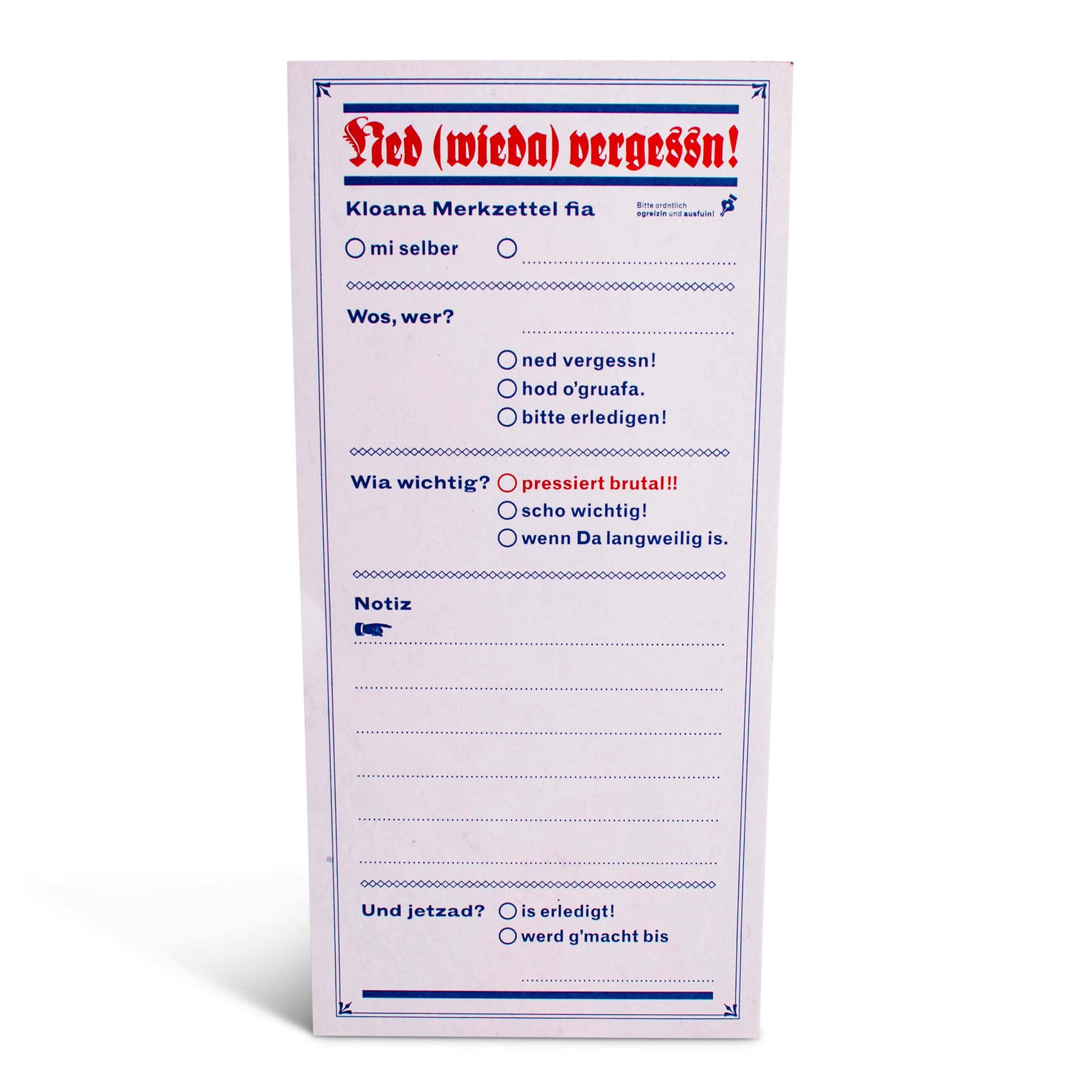notiz-block-bayerisch