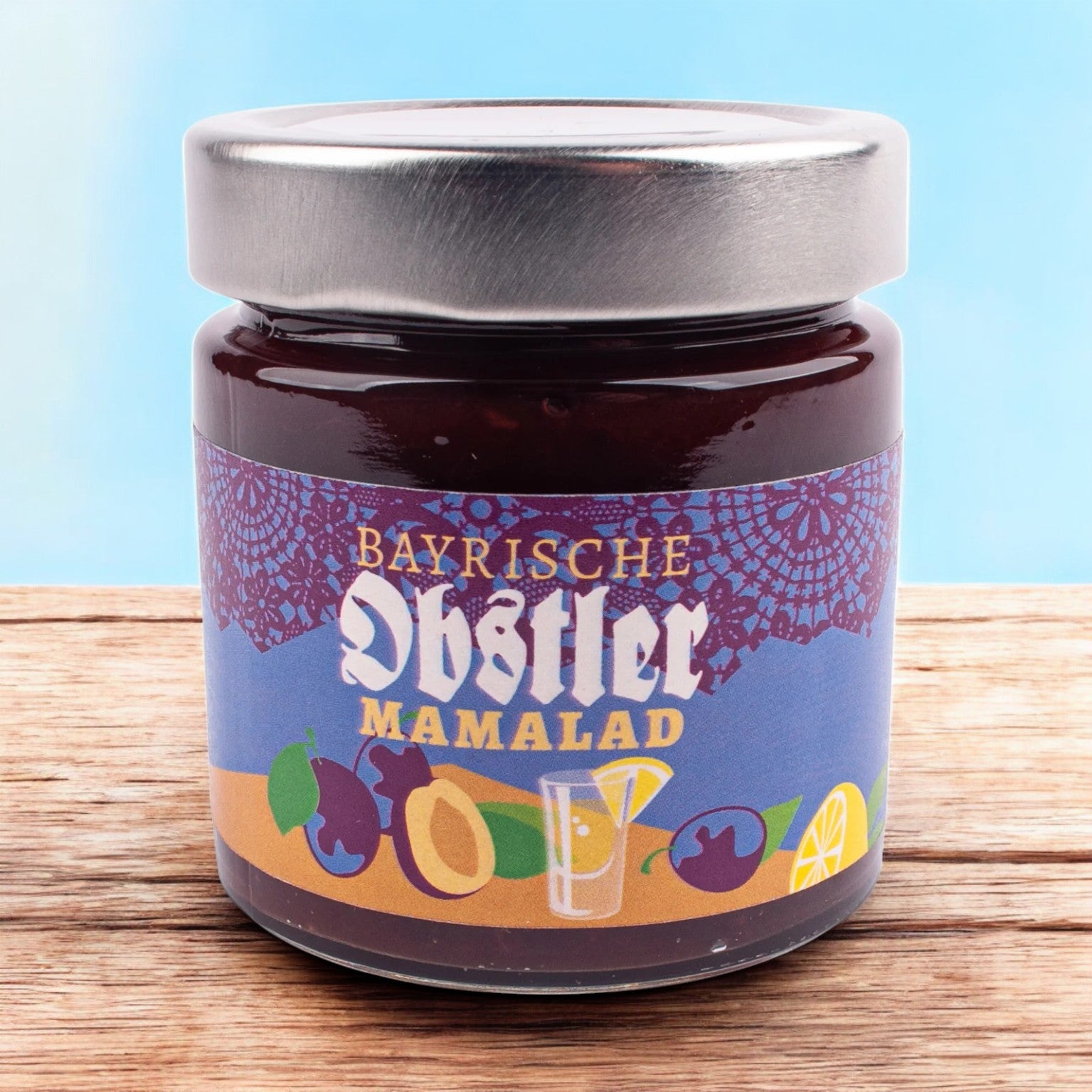 Fruchtaufstrich "Bayrische Obstler Mamalad"