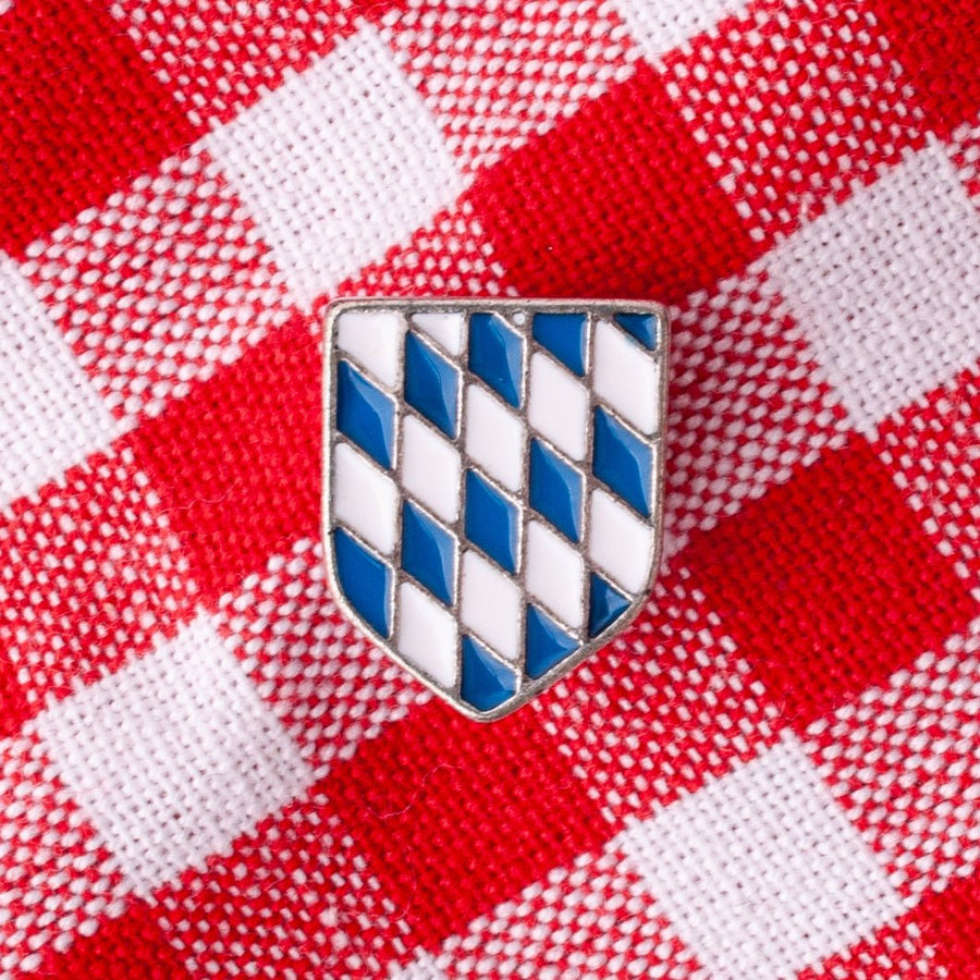 Ansteck - Pin "Wappenschild Bayern" - meinherzschlag.de