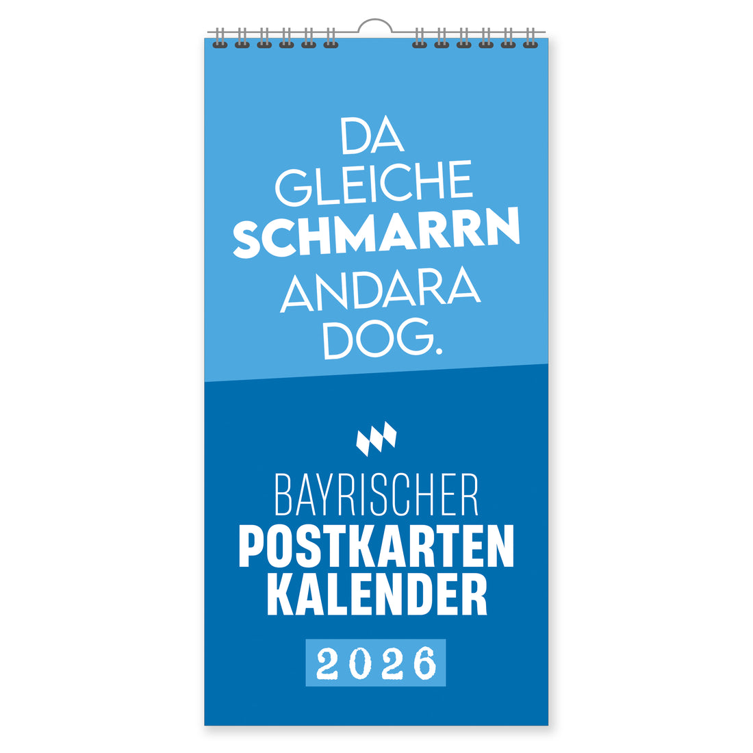 Bayrischer Postkarten Kalender 2026