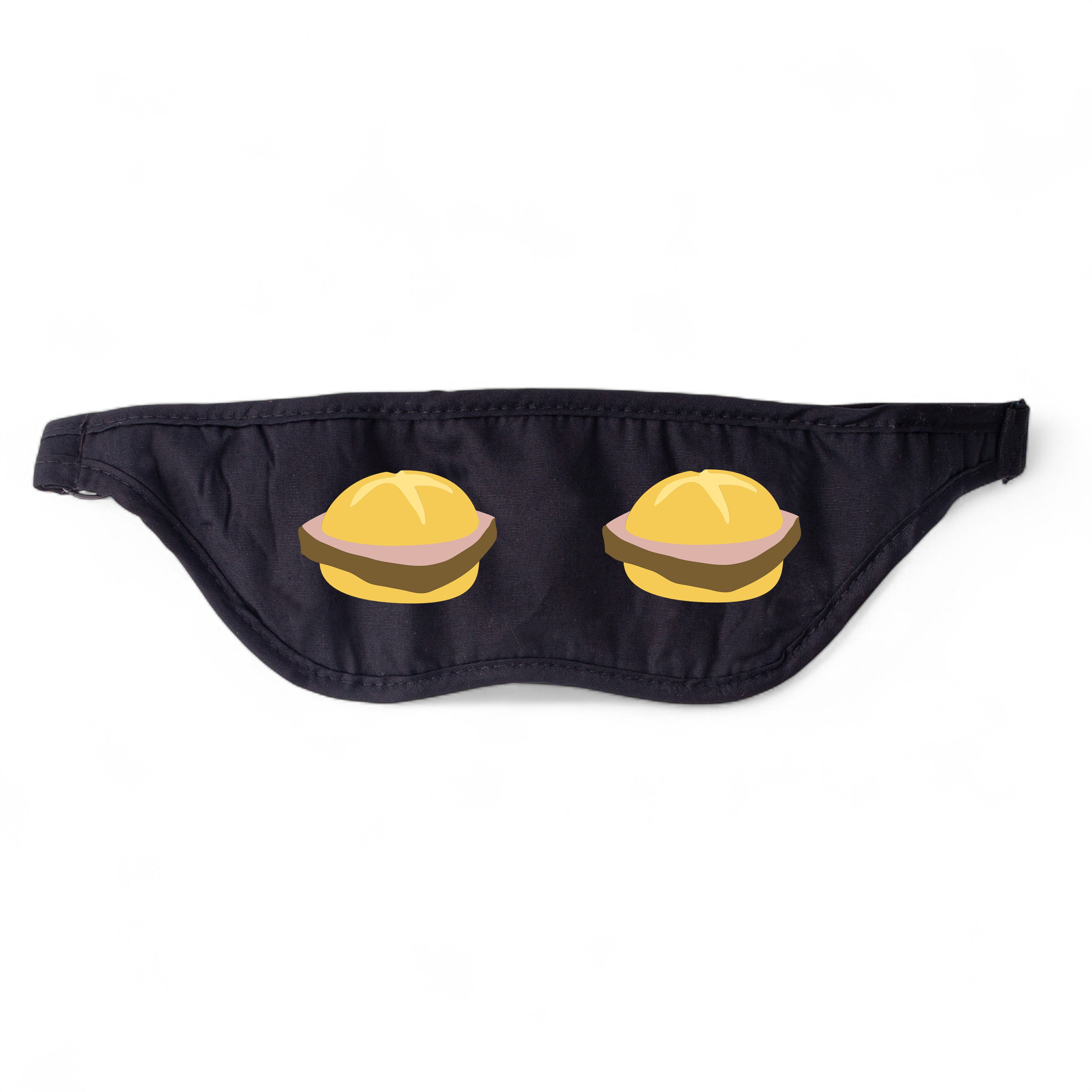 Schlafmaske "Leberkas"