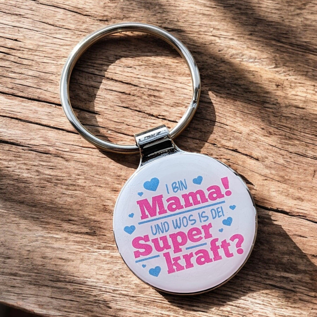 Schlüsselanhänger "Mama mit Superkraft"