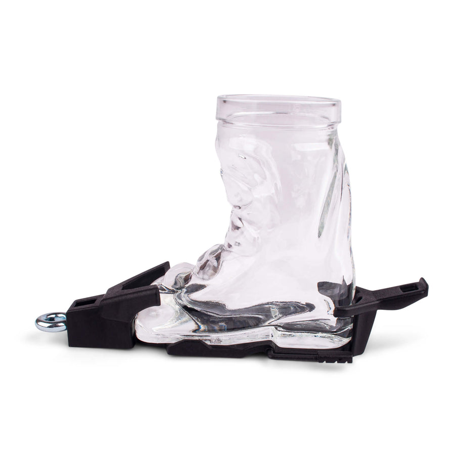 Skischuh Schnapsglas mit Bindung - meinherzschlag.de