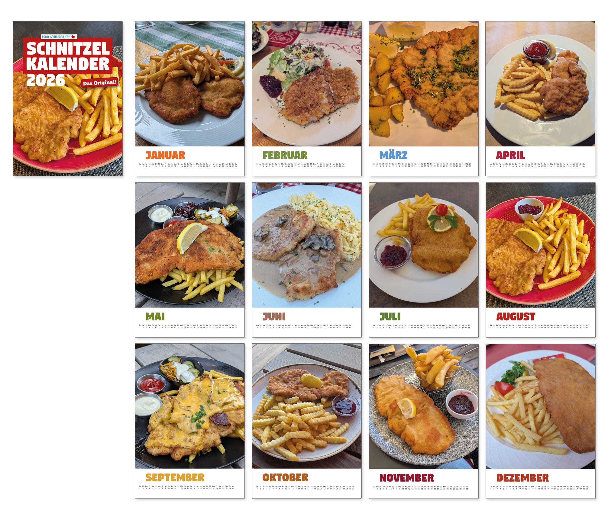 Der Schnitzel-Kalender 2026