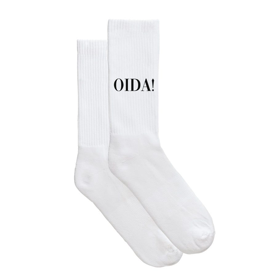 Sportsocken "OIDA!" - meinherzschlag.de