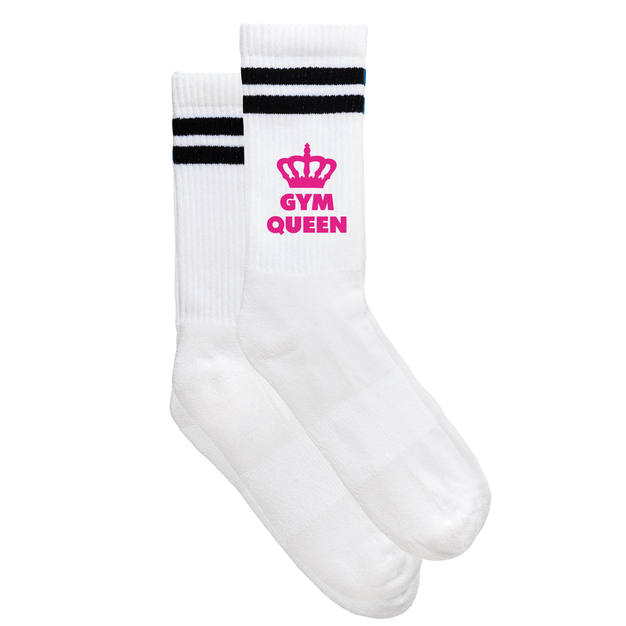 Sportsocken "Gym Queen" von meinherzschlag – Produktbild 1 von 6.