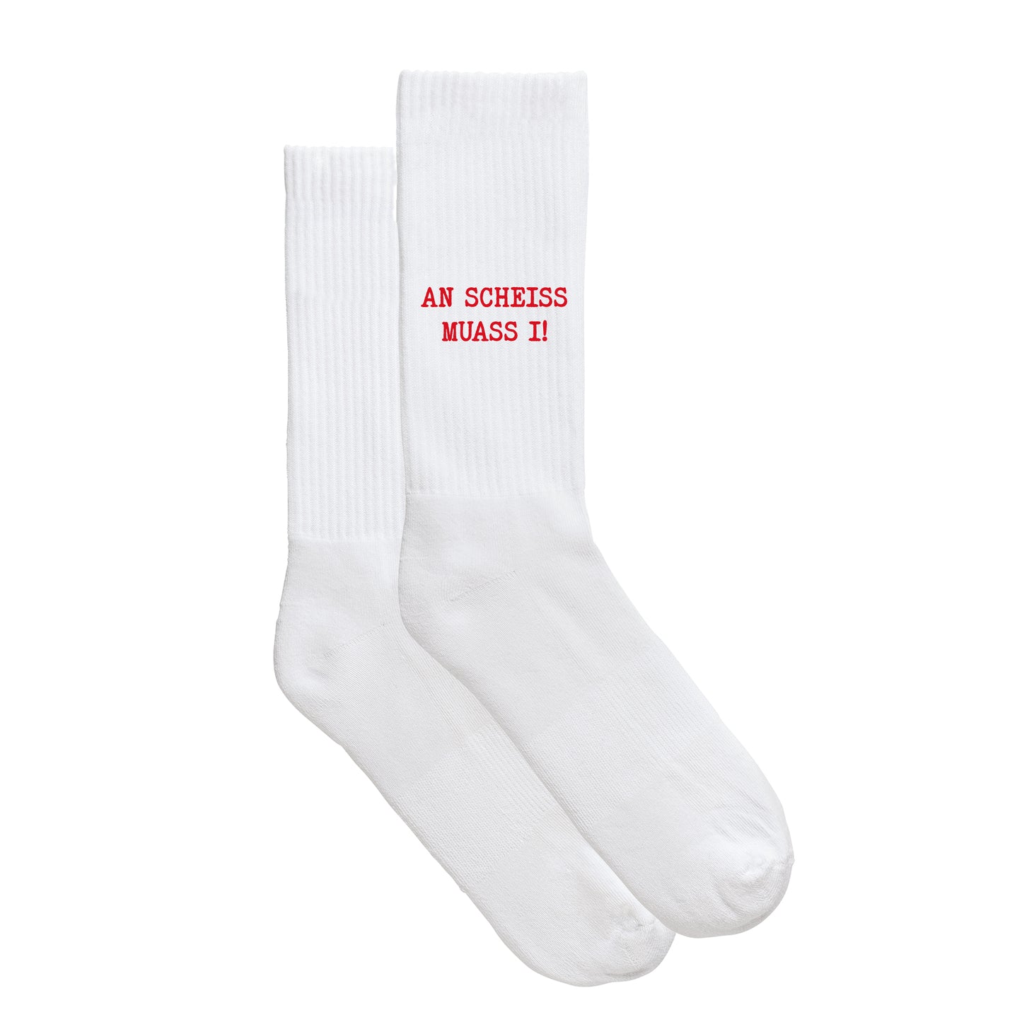 Sportsocken "An Scheiss muass i!" - meinherzschlag.de
