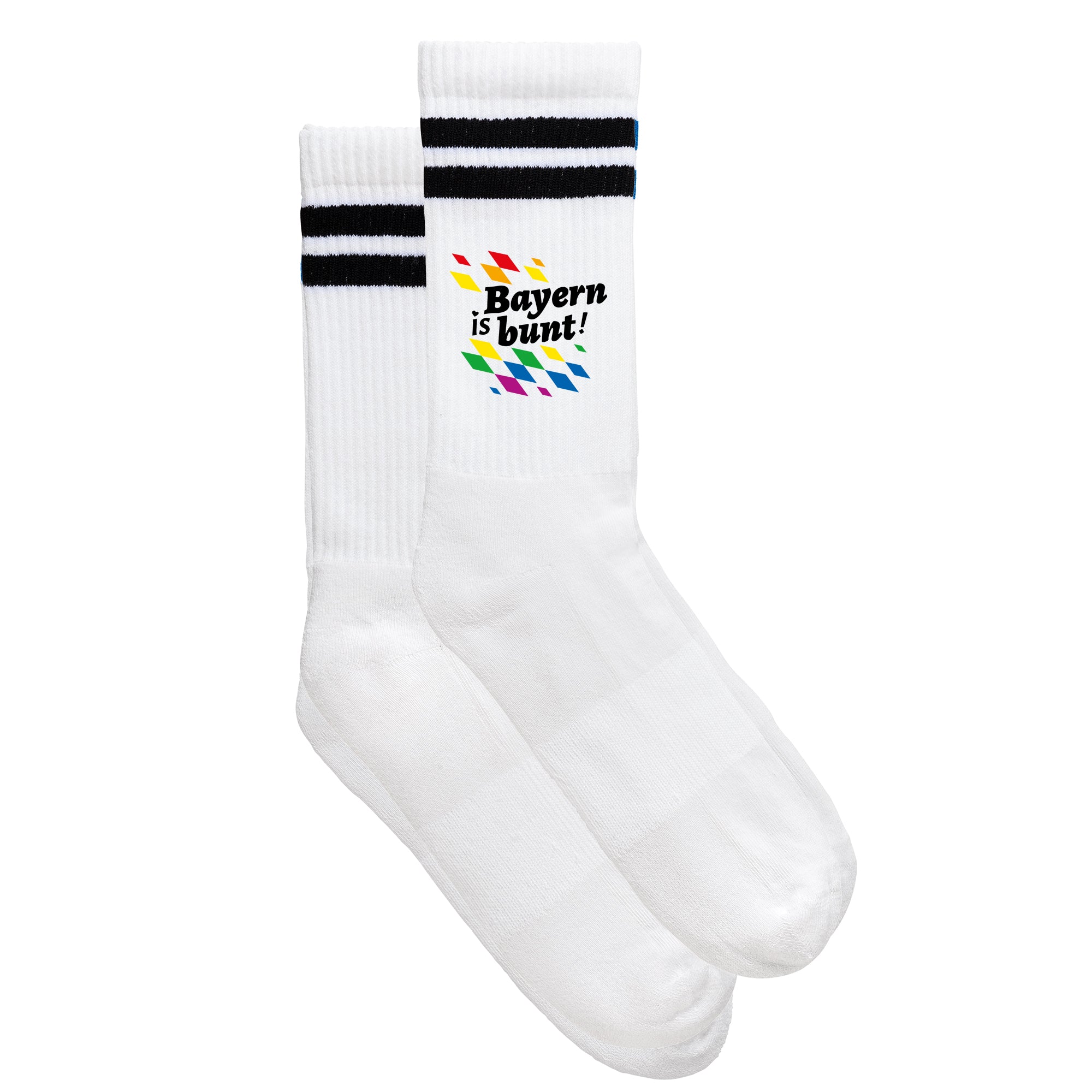 Sportsocken "Bayern is bunt!"