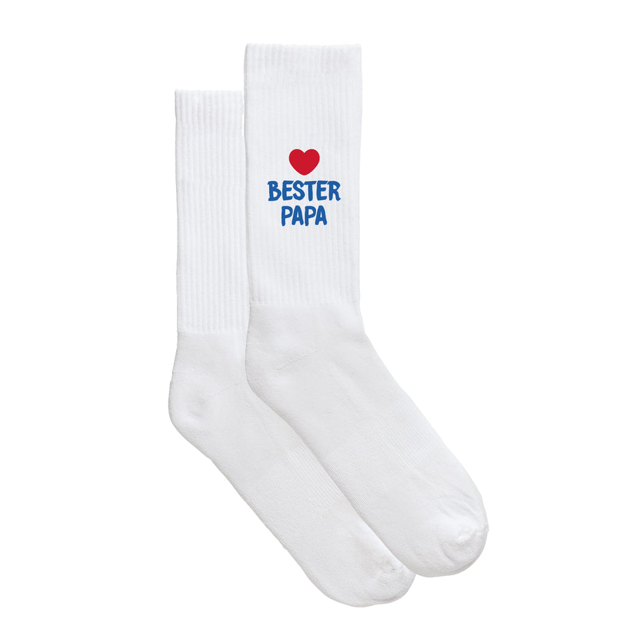 Sportsocken "Bester Papa" von meinherzschlag – Produktbild 5 von 6.