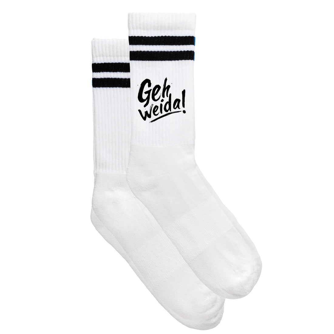 Sportsocken "Geh weida!"