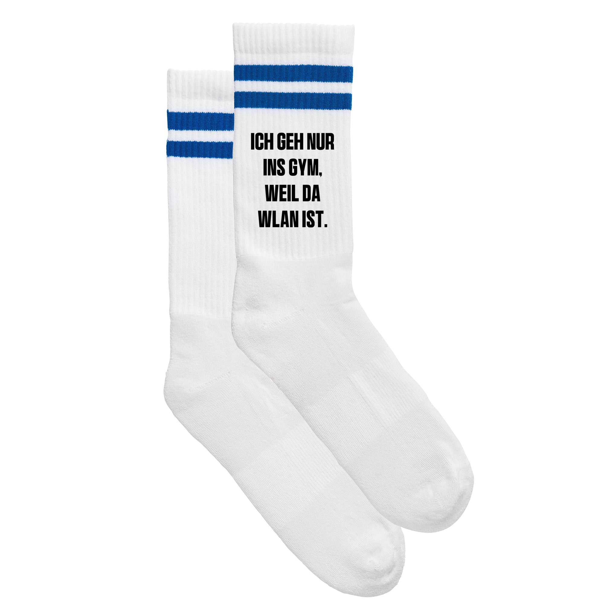 Sportsocken "WLAN im Gym"