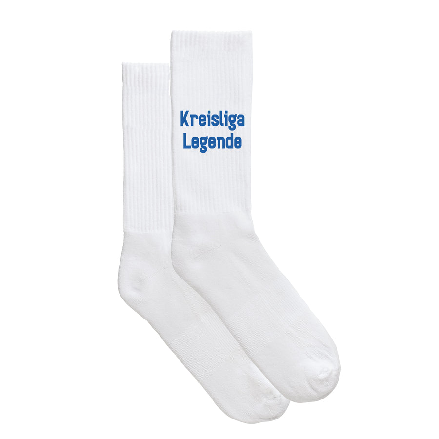 Sportsocken "Kreisliga Legende" - meinherzschlag.de