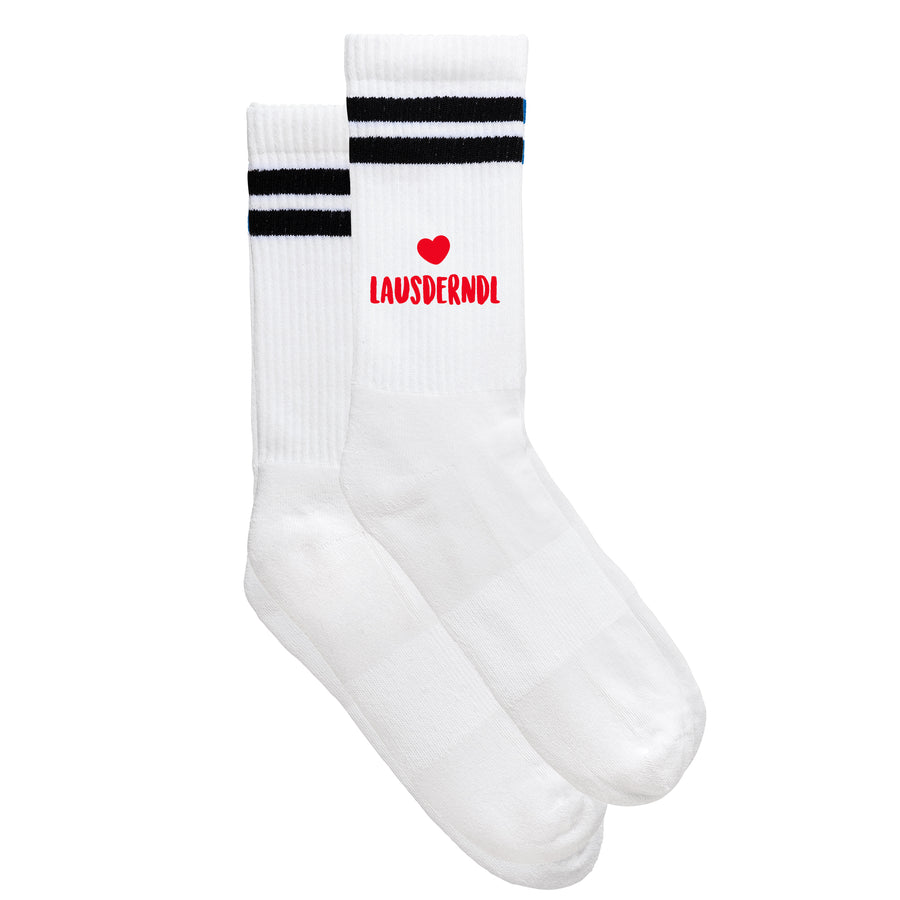 Sportsocken "Lausderndl" - meinherzschlag.de