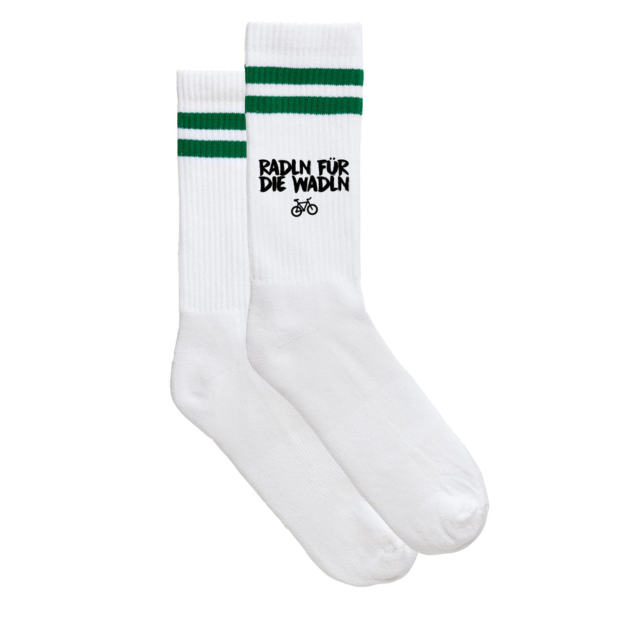 Sportsocken "Radln für die Wadln" - meinherzschlag.de
